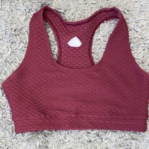 Booty by Brabants : Croco Skin Top Burnt Rose